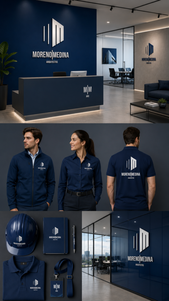 Proyectos de Branding identidad Moreno Medina 6